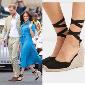 Castaner carina wedge black espadrilles